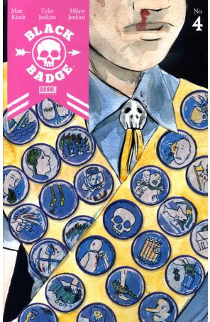 Black Badge 4A published by Boom! with cover art by Matt Kindt