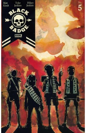 Black Badge 5A published by Boom! with cover art by Matt Kindt