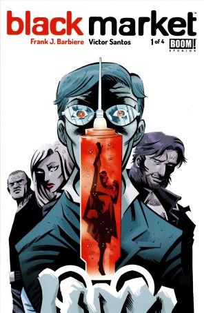 Black Market 1 published by Boom! with cover art by Victor Santos