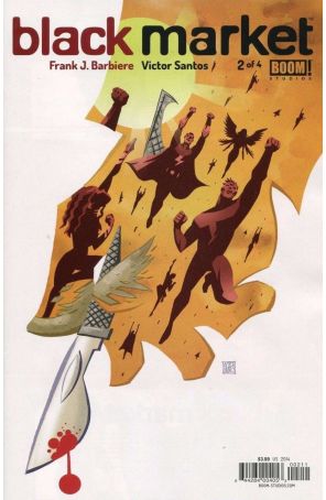 Black Market 2 published by Boom! with cover art by Victor Santos