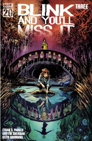Blink and You'll Miss It 3A published by Boom! with cover art by Keith Browning