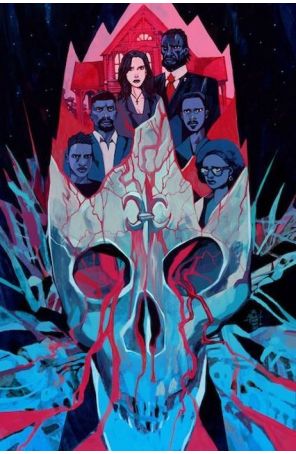 Bone Parish 7A published by Boom! with cover art by Jakub Rebelka
