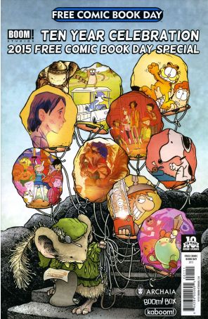 Boom! Studios Ten Year Celebration FCBD 2015 published by Boom!