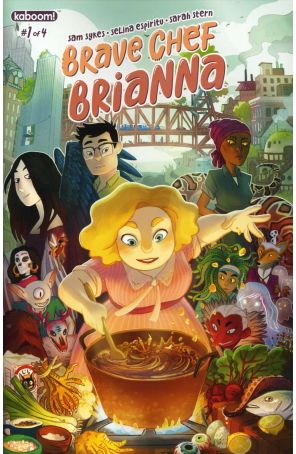 Brave Chef Brianna 1 published by Boom! with cover art by Selina Espiritu