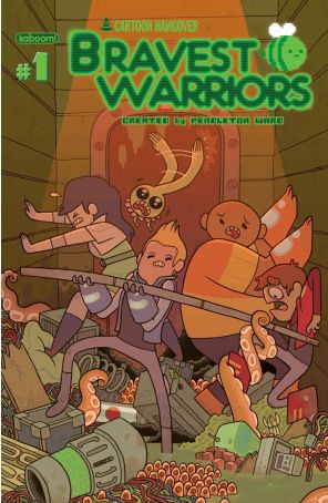 Bravest Warriors 1B published by Boom! with cover art by Maris Wicks