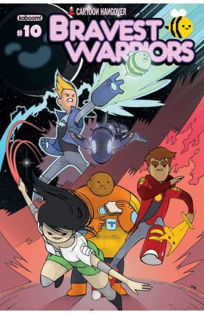 Bravest Warriors 10B published by Boom! with cover art by Joe England