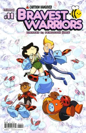 Bravest Warriors 11A published by Boom! with cover art by Tyson Hesse
