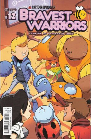 Bravest Warriors 12A published by Boom! with cover art by Tyson Hesse