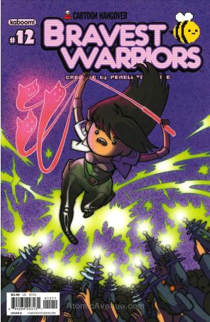 Bravest Warriors 12B published by Boom! with cover art by Michelle Czajkowski