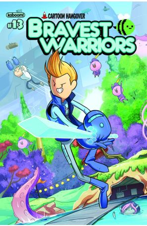 Bravest Warriors 13A published by Boom! with cover art by Tyson Hesse