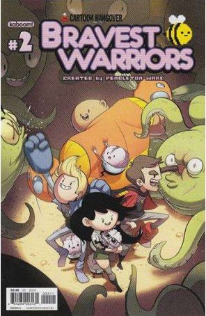 Bravest Warriors 2A published by Boom! with cover art by Tyson Hesse