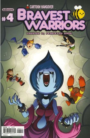 Bravest Warriors 4A published by Boom! with cover art by Tyson Hesse