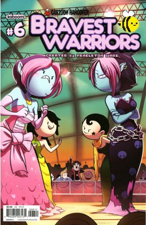 Bravest Warriors 6A published by Boom! with cover art by Tyson Hesse