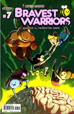 Bravest Warriors 7A published by Boom! with cover art by Tyson Hesse
