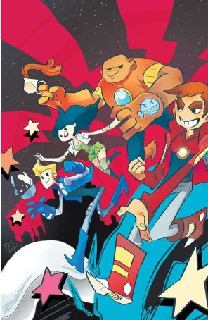 Bravest Warriors 7E published by Boom! with cover art by Tessa Stone