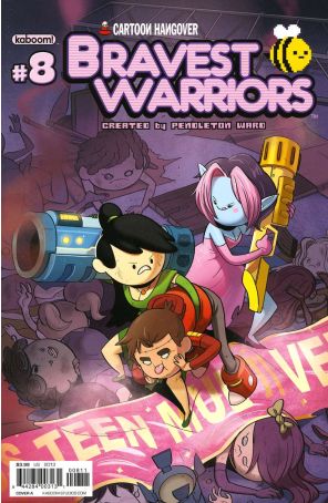 Bravest Warriors 8A published by Boom! with cover art by Tyson Hesse