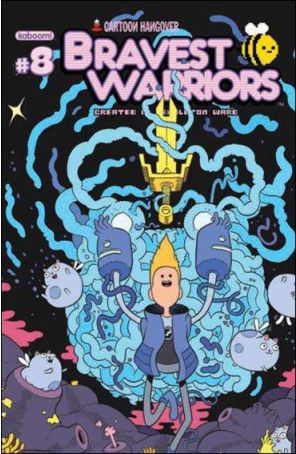 Bravest Warriors 8B published by Boom! with cover art by Nick Edwards