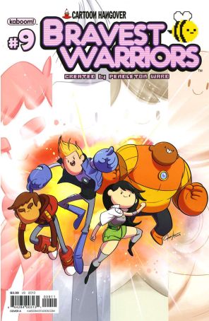 Bravest Warriors 9A published by Boom! with cover art by Tyson Hesse