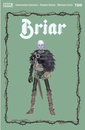 Briar (Boom!) 2 (2nd) published by Boom! with cover art by German Garcia