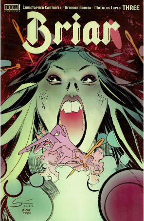 Briar (Boom!) 3 published by Boom! with cover art by German Garcia