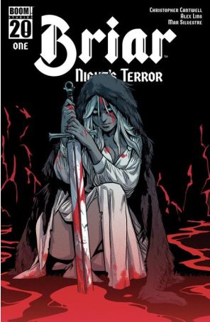 Briar: Night's Terror 1C published by Boom! with cover art by Becky Cloonan