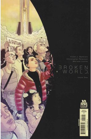 Broken World 1 (2nd) published by Boom! with cover art by Christopher Peterson