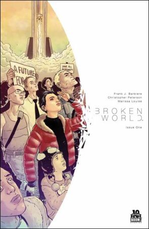 Broken World 1 published by Boom! with cover art by Christopher Peterson