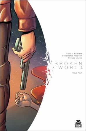 Broken World 4 published by Boom! with cover art by Christopher Peterson