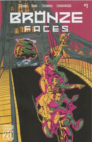 Bronze Faces 1B published by Boom! with cover art by Alexandre Tefenkgi
