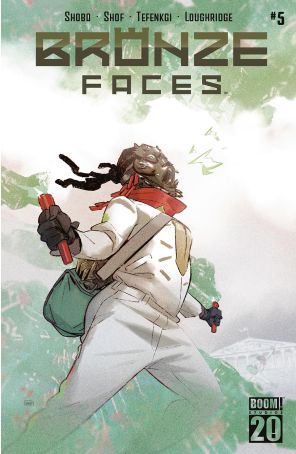 Bronze Faces 5A published by Boom! with cover art by Shof