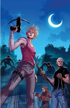 Buffy the Last Vampire Slayer (2nd Series) 1C published by Boom! with cover art by Ario Anindito