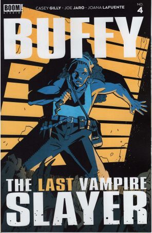 Buffy the Last Vampire Slayer 4B published by Boom! with cover art by Claire Roe