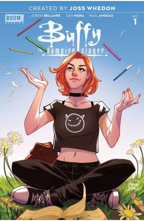 Buffy the Vampire Slayer (Boom!) 1 (2nd) published by Boom! with cover art by Amelia Vidal