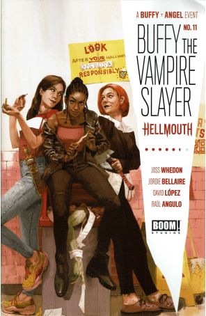 Buffy the Vampire Slayer (Boom!) 11A published by Boom! with cover art by Marc Aspinall