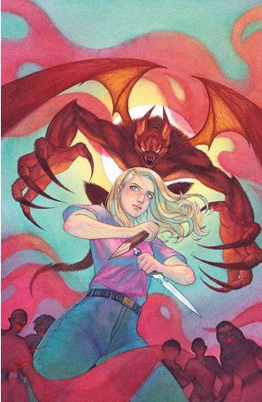 Buffy the Vampire Slayer 25th Anniversary Special 1G published by Boom! with cover art by Frany
