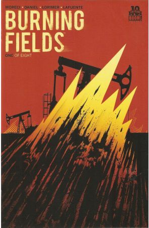 Burning Fields 1 (2nd) published by Boom! with cover art by Colin Lorimer