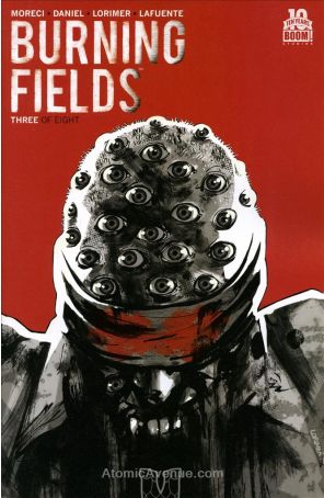 Burning Fields 3 published by Boom! with cover art by Colin Lorimer