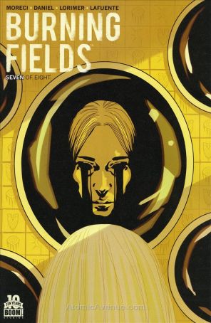 Burning Fields 7 published by Boom! with cover art by Colin Lorimer