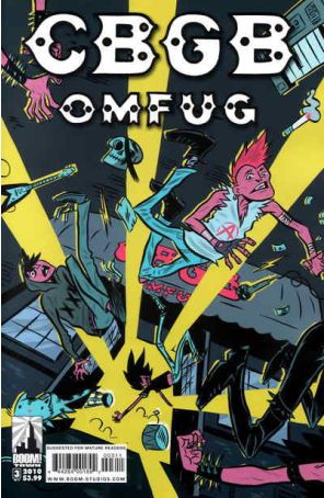 CBGB 3 published by Boom! with cover art by Chuck BB