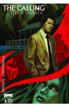 Calling: Cthulhu Chronicles 1B published by Boom! with cover art by Federico Piatti