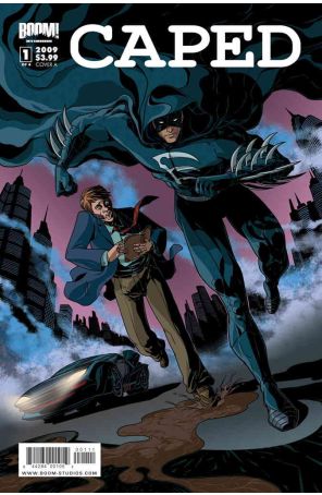 Caped 1A published by Boom! with cover art by Saumin Patel