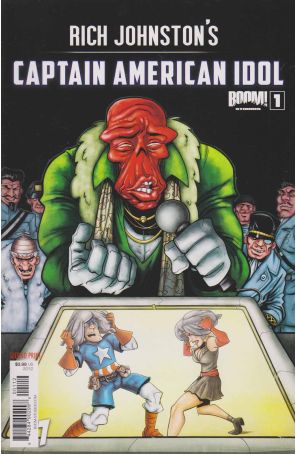 Captain American Idol (Rich Johnston's) 1 (2nd) published by Boom! with cover art by Mark Stafford