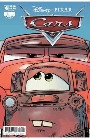 Cars (2nd Series) 4B published by Boom! with cover art by Allen Gladfelter