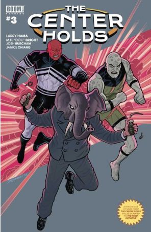 The Center Holds 3A published by Boom! with cover art by Joe Quinones