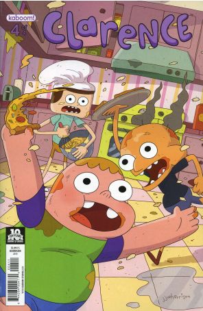 Clarence 4 published by Boom! with cover art by JJ Harrison