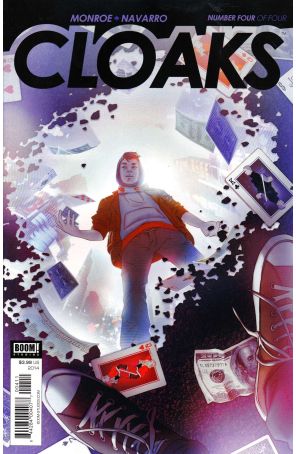 Cloaks 4 published by Boom! with cover art by W. Scott Forbes