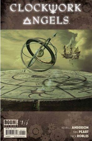 Clockwork Angels (Boom!) 1B published by Boom! with cover art by Hugh Syme