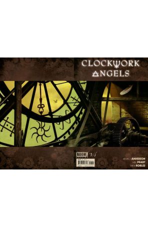 Clockwork Angels (Boom!) 1C published by Boom! with cover art by Brett Weldele