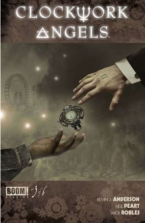 Clockwork Angels (Boom!) 3 published by Boom! with cover art by Hugh Syme