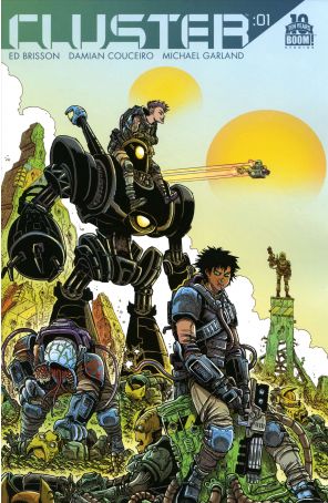 Cluster 1 published by Boom! with cover art by James Stokoe